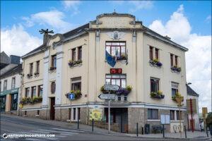 La mairie de la commune de Gourin dans le Morbihan.