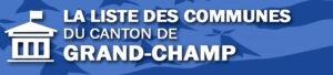 Liste des communes du canton de Grand-Champ.