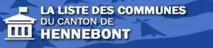 Liste des communes du canton d'Hennebont.