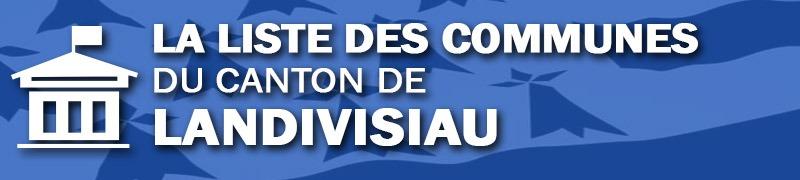 Liste des communes du canton de Landivisiau.