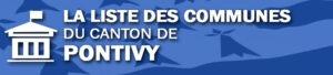 Liste des communes du canton de Pontivy.