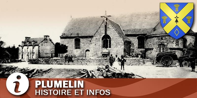 Vignette de la commune de Plumelin dans le Morbihan.