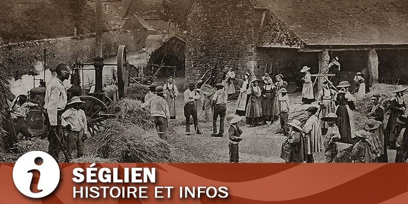 Vignette de la commune de Séglien dans le Morbihan.