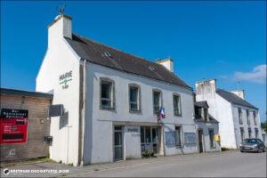 La mairie de la commune de Gourlizon dans le Finistère.
