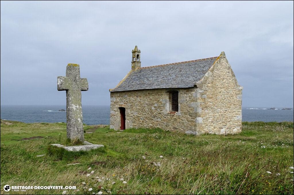 La chapelle Saint-Samson sur la commune de Landunvez.