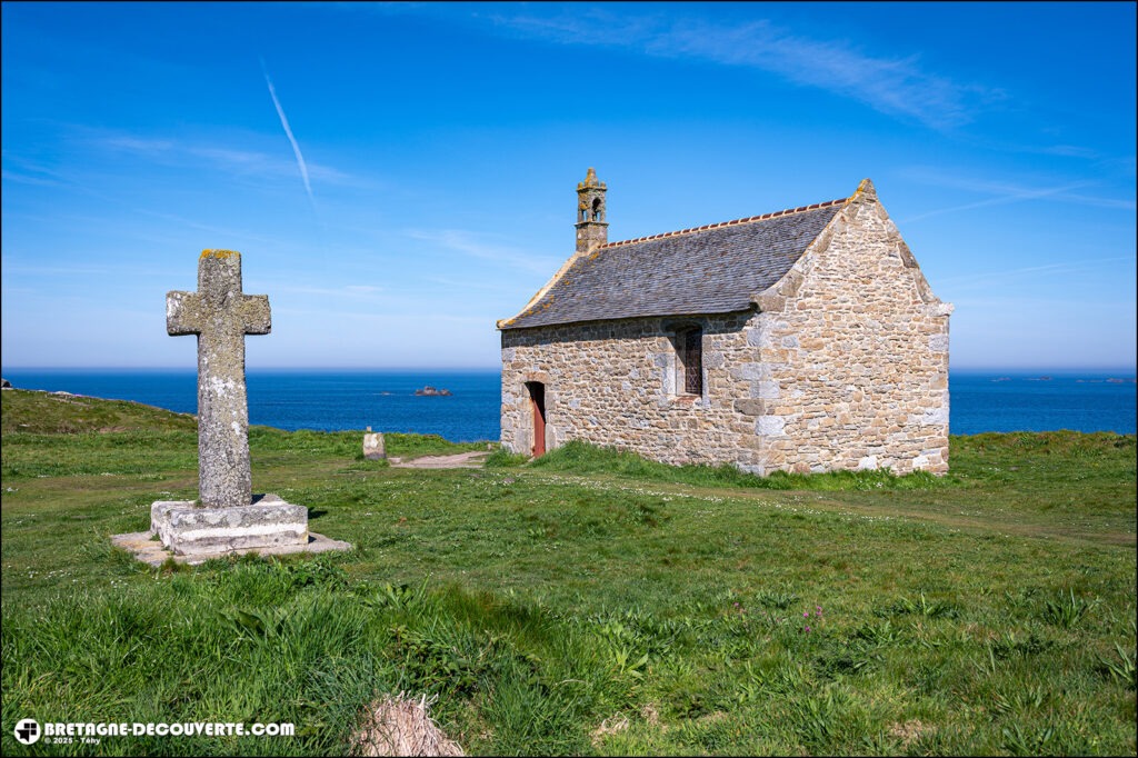 La chapelle Saint-Samson sur la commune de Landunvez.