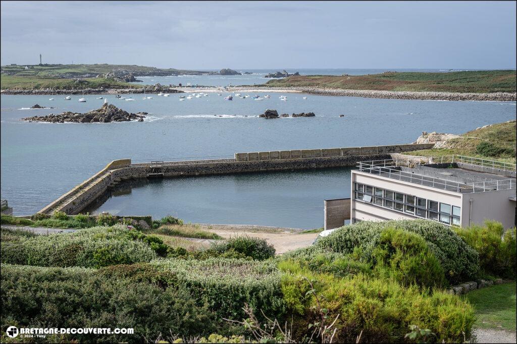La presqu'île du Vivier sur la commune de Landunvez dans le Finistère.