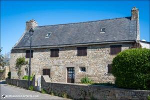 Maison de maître de barques à Porspoder dans le Finistère.
