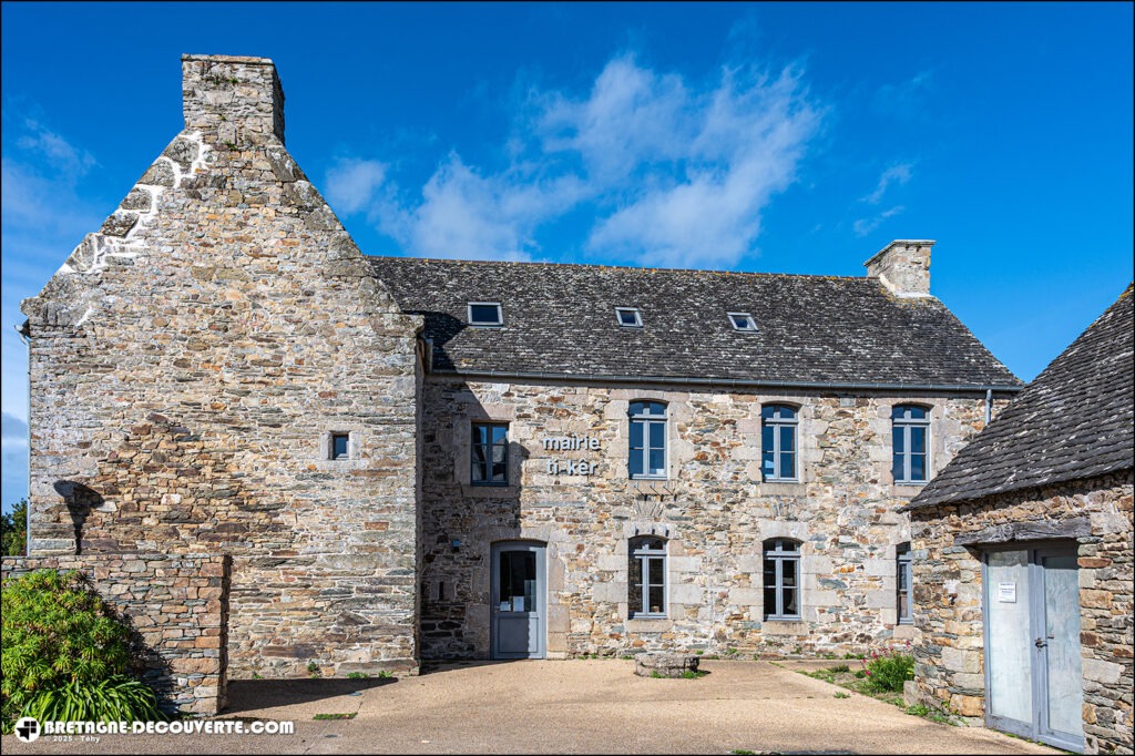 Mairie de la commune de Guimaëc dans le Finistère.