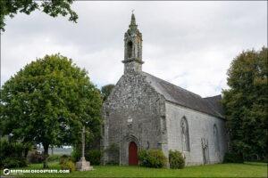 La chapelle Saint-Nicolas sur la commune de Gourin dans les Côtes d'Armor.