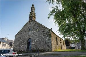 La chapelle Notre-Dame sur la commune de Gourin dans les Côtes d'Armor.
