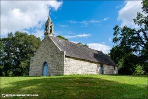 La chapelle Saint-Guénolé sur la commune de Gourin dans les Côtes d'Armor.