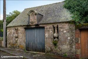 L'ossuaire de l'église paroissiale de Gourin dans les Côtes d'Armor.