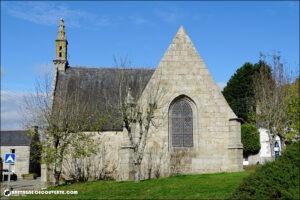 La chapelle Notre-Dame du Bon Voyage sur la commune de Plounérin.