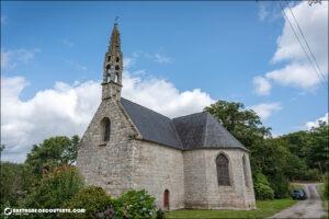 La chapelle Notre-Dame sur la commune de Langonnet dans les Côtes d'Armor.