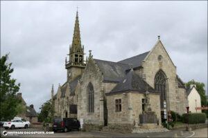 L'église Notre-Dame-de-Clarté sur la commune de Trébrivan.