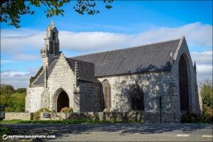 La chapelle de Keramanac'h à Plounévez-Moëdec dans les Côtes-d'Armor.