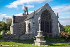 La chapelle de Keramanac'h à Plounévez-Moëdec dans les Côtes-d'Armor.