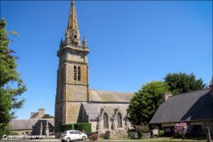 L'église Saint-Brandan de Lanvellec dans les Côtes d'Armor.