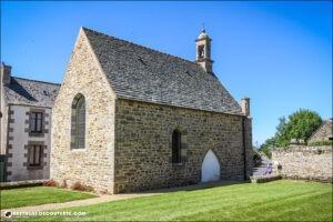 La chapelle Saint-Yves sur la commune de Plufur dans les Côtes d'Armor.