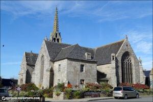 L'église Saint-Milliau de la commune de Ploumilliau dans les Côtes d'Armor.