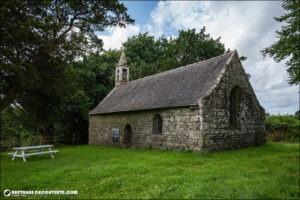 La chapelle Saint-Méen sur la commune de Le Saint.