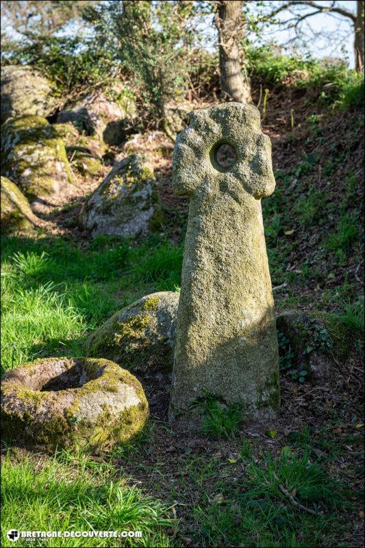 La croix de Croas Toul sur la commune de Guissény.