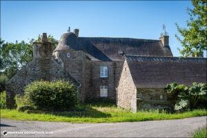 Le manoir de Kersoven sur la commune de Lannilis.