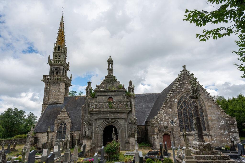 L'église paroissiale Notre-Dame sur la commune de Trémaouézan.