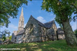 La chapelle Saint-Thelau sur la commune de Plogonnec.