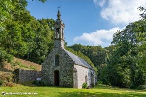 La chapelle Saint-Thégonnec sur la commune de Plogonnec.