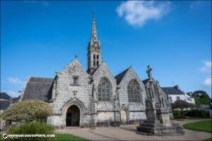 L'église paroissiale Saint-Fiacre de Guengat.