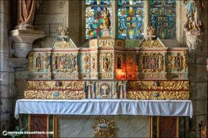 Retable de l'église Saint-Fiacre de Guengat.