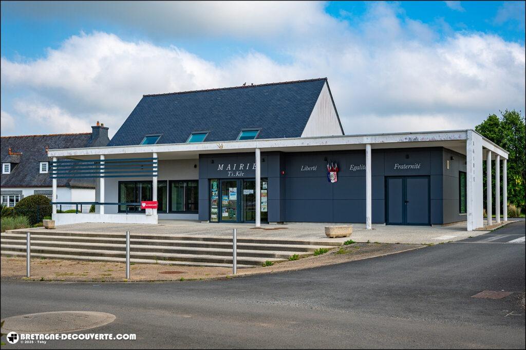 Mairie de la commune de Tréglamus dans les Côtes d'Armor.