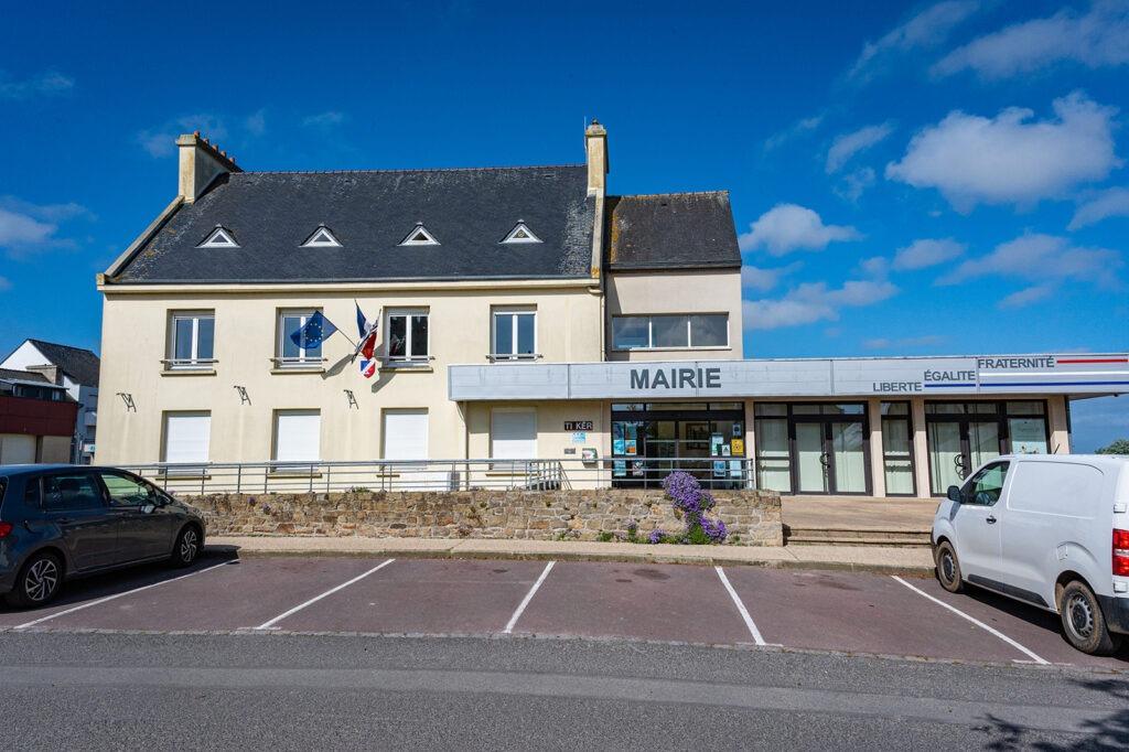 Mairie de la commune de Cléder dans le Finistère.