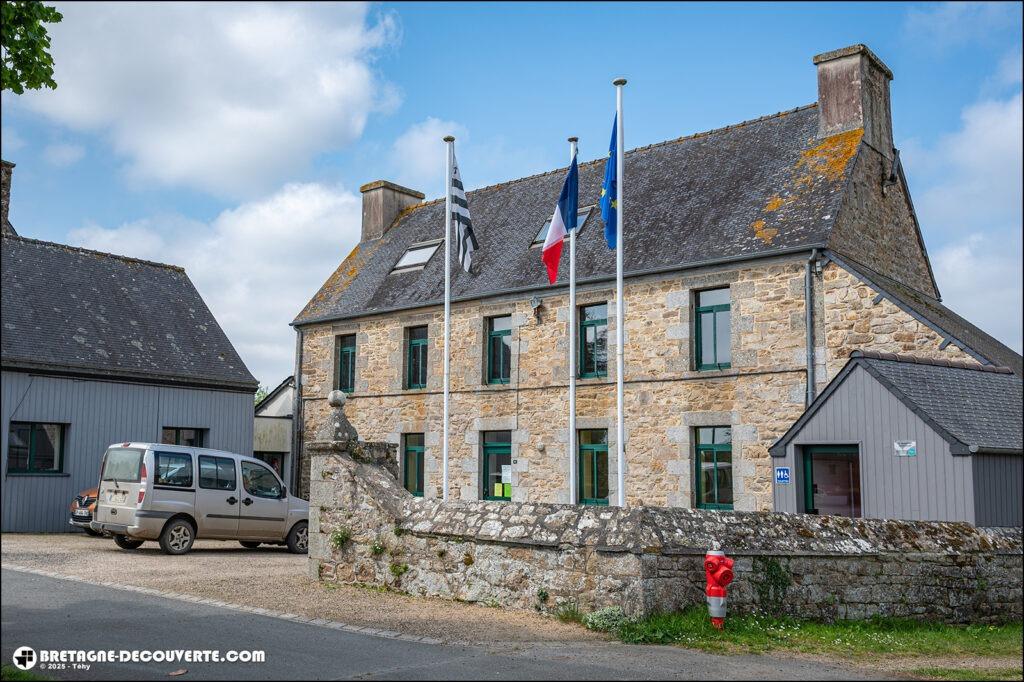 Mairie de la commune de Kermoroc'h dans les Côtes d'Armor.