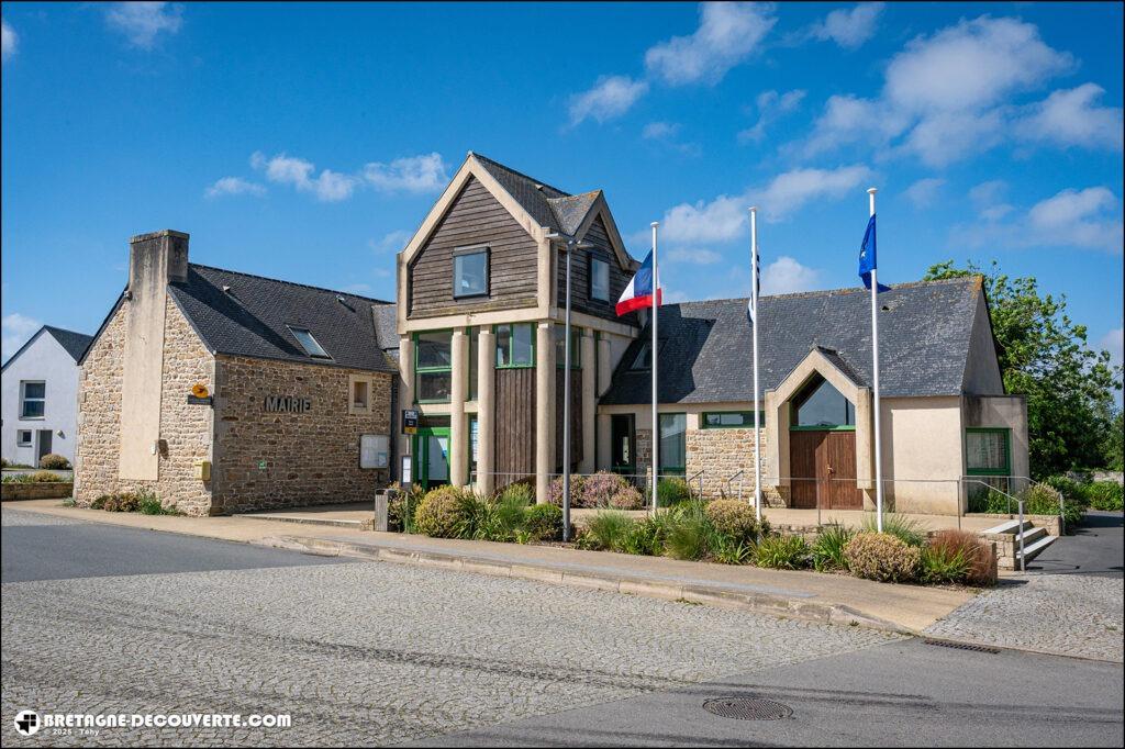 Mairie de la commune de Sibiril dans le Finistère.