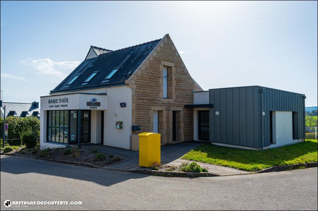 Mairie de Trégourez dans le Finistère.