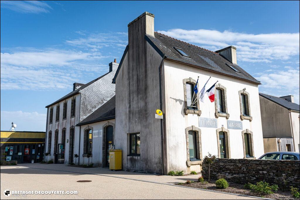 Mairie de Laz dans le Finistère.