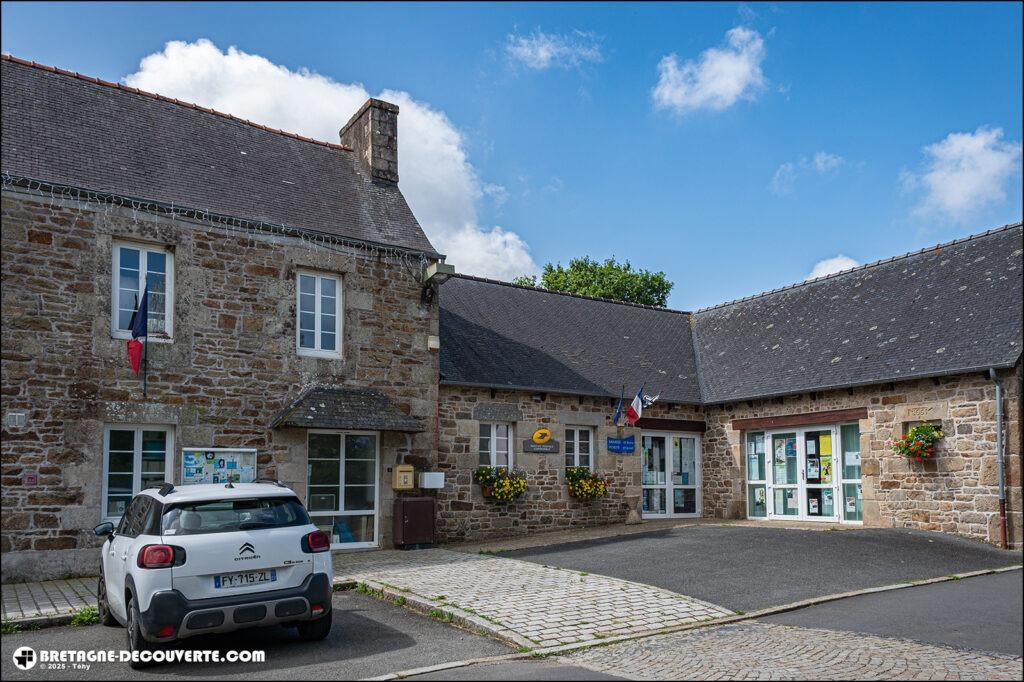 Mairie de la commune de Lanvellec dans les Côtes d'Armor.