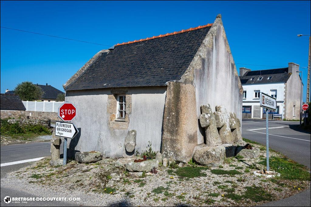 La chapelle du Croazou sur la commune de Kerlouan.