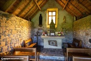La chapelle du Saint-Sauveur sur la commune de Kerlouan.