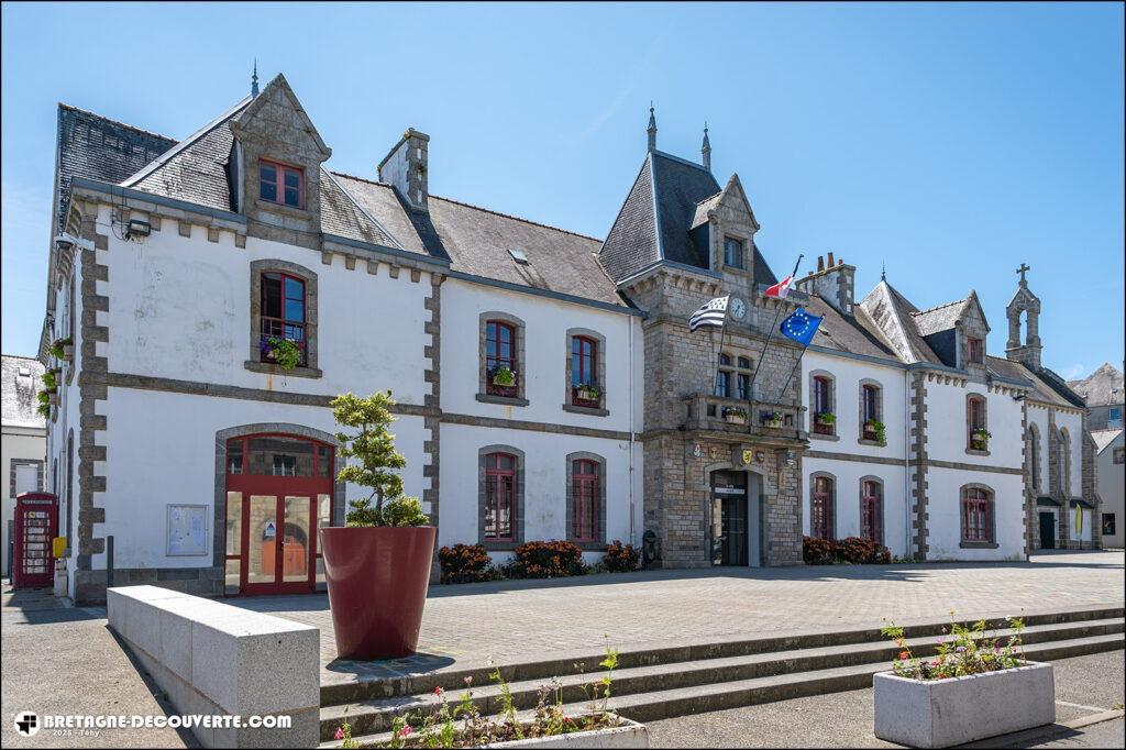 La mairie de la commune de Lesneven dans le Finistère.