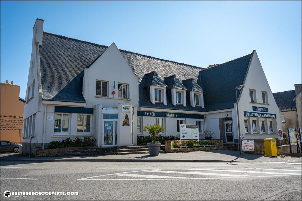 La mairie de Brignogan dans le Finistère