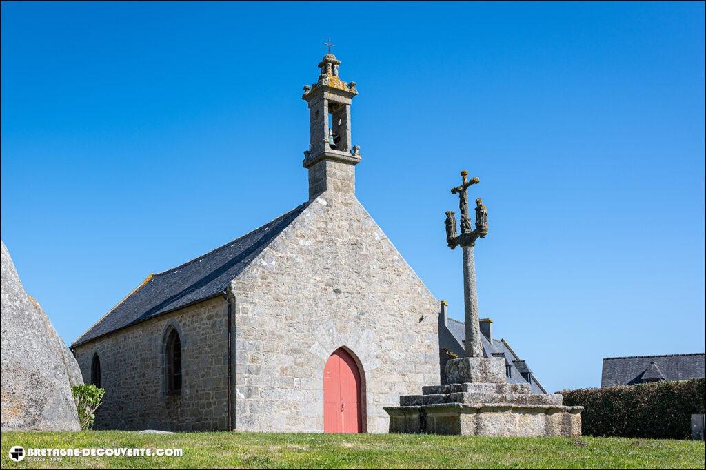 La chapelle Pol à Brignogan dans le Finistère.