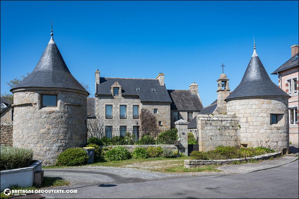 Le manoir de Skluz à Brignogan dans le Finistère.