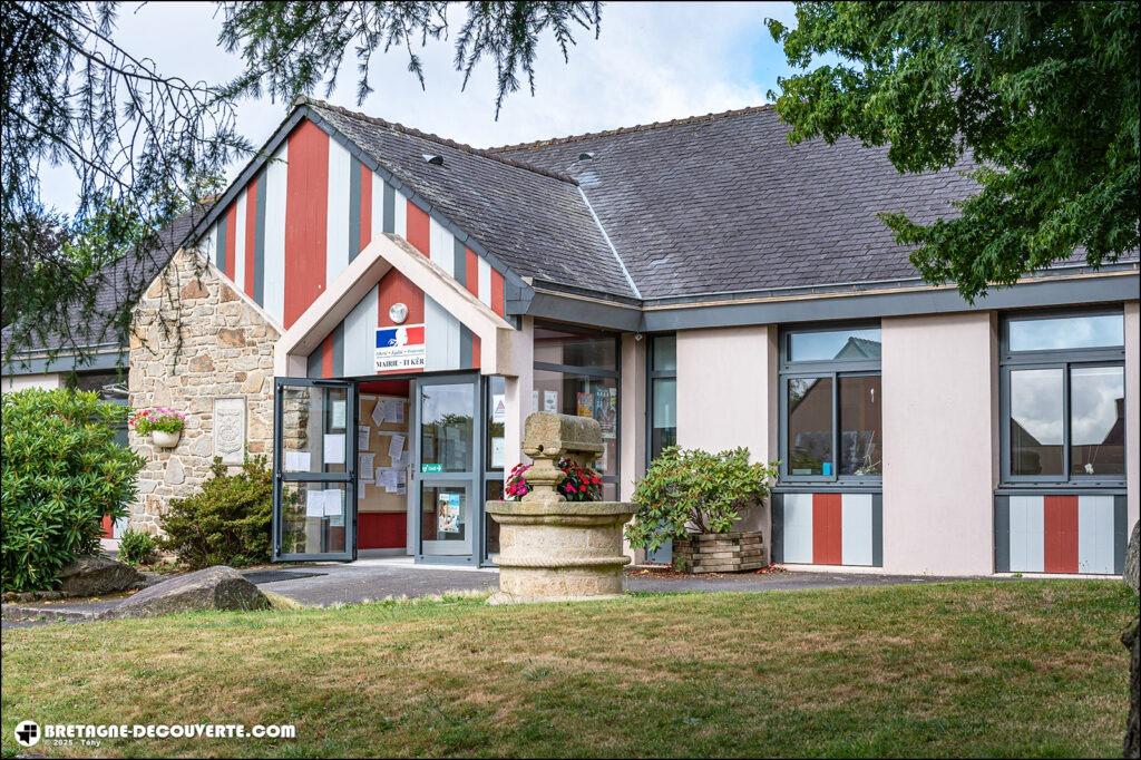 Mairie de la commune de Saint-Ségal dans le Finistère.