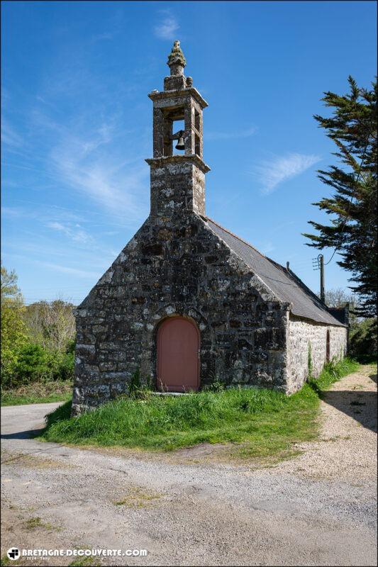 La chapelle Saint-Philibert sur la commune de Crozon.