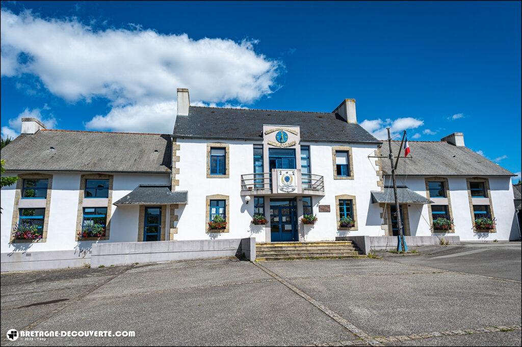 Mairie de la commune de Saint-Coulitz dans le Finistère.