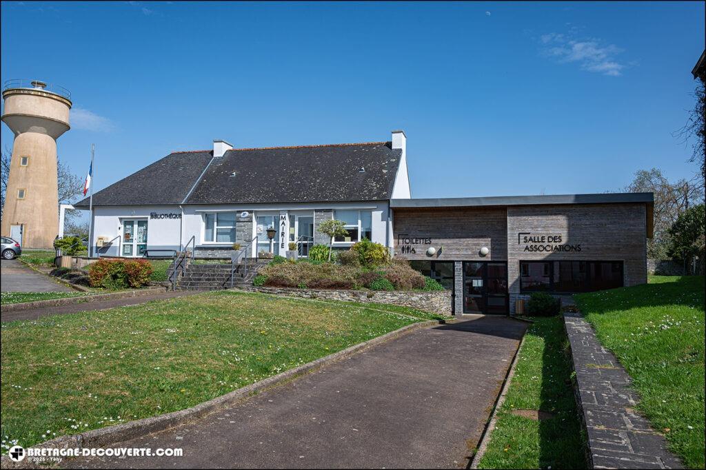 La mairie de la commune de Lennon dans le Finistère